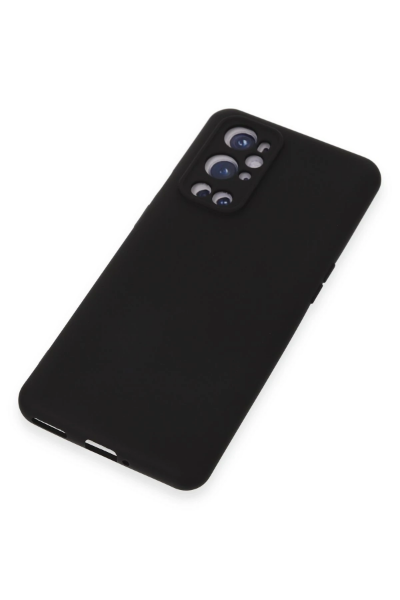 Newface One Plus 9 Pro Kılıf Nano içi Kadife Silikon - Siyah resmi