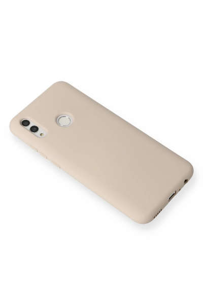 Newface Huawei P Smart 2019 Kılıf Nano içi Kadife Silikon - Pudra resmi