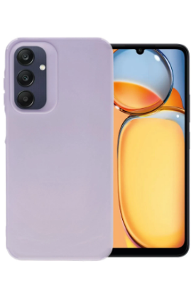 Newface Samsung Galaxy A35 5G Kılıf Petro Silikon - Lila resmi