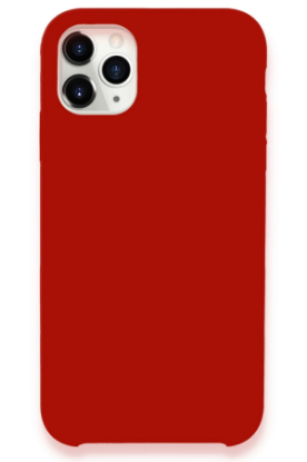Newface iPhone 11 Pro Max Kılıf Lansman Legant Silikon - Kırmızı resmi