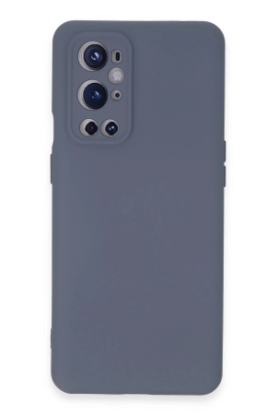 Newface One Plus 9 Pro Kılıf Nano içi Kadife Silikon - Gri resmi