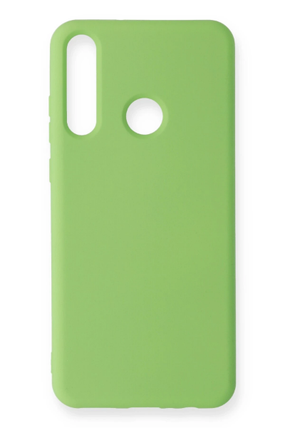 Newface Huawei Y6P Kılıf Nano içi Kadife Silikon - Yeşil resmi