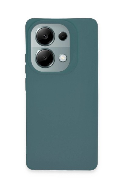 Newface Xiaomi Redmi Note 13 4G Kılıf Petro Silikon - Koyu Yeşil resmi