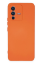 Newface Vivo V23 5G Kılıf Nano içi Kadife Silikon - Turuncu resmi