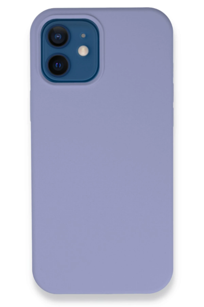 Newface iPhone 12 Kılıf Lansman Legant Silikon - Lila resmi