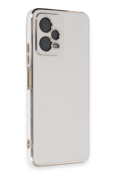 Newface Xiaomi Redmi Note 12 Pro 5G Kılıf Volet Silikon - Beyaz resmi