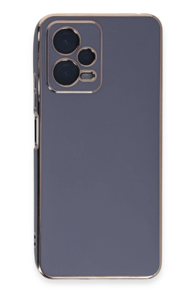 Newface Xiaomi Redmi Note 12 Pro 5G Kılıf Volet Silikon - Mavi resmi