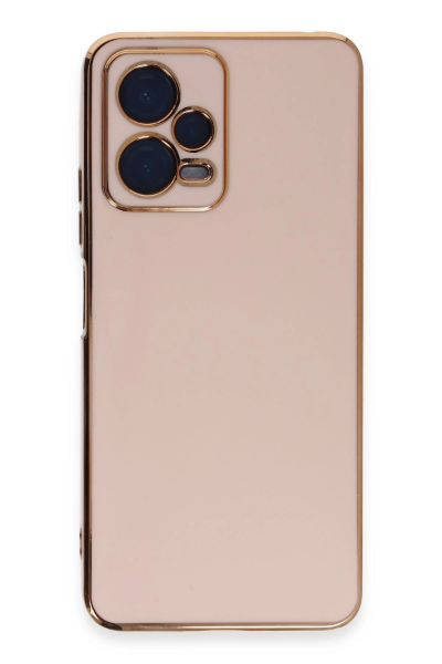 Newface Xiaomi Redmi Note 12 Pro 5G Kılıf Volet Silikon - Pembe resmi
