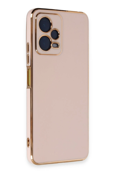 Newface Xiaomi Redmi Note 12 Pro 5G Kılıf Volet Silikon - Pembe resmi