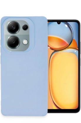 Newface Xiaomi Redmi Note 13 Pro 4G Kılıf Petro Silikon - Mavi resmi