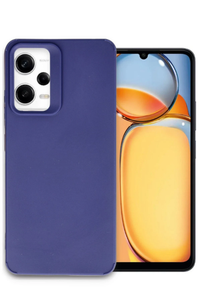 Newface Xiaomi Redmi Note 12 Pro 4G Kılıf Petro Silikon - Lacivert resmi
