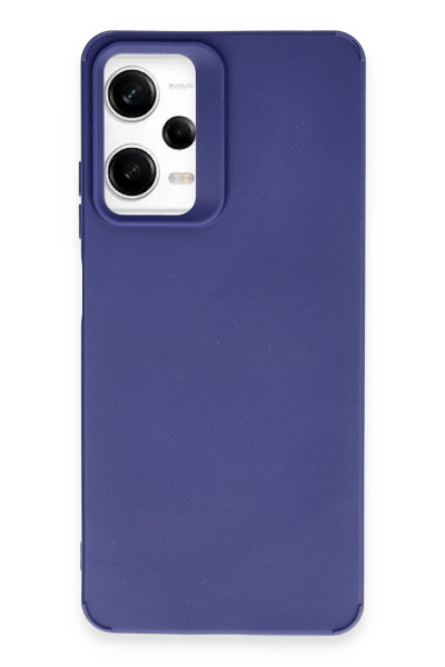 Newface Xiaomi Redmi Note 12 Pro 4G Kılıf Petro Silikon - Lacivert resmi