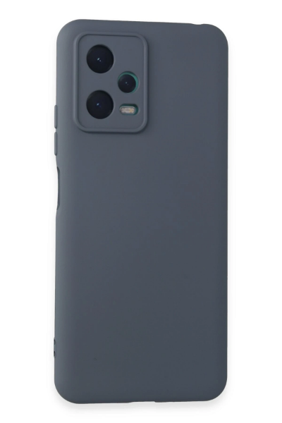Newface Xiaomi Redmi Note 12 5G Kılıf Nano içi Kadife Silikon - Gri resmi