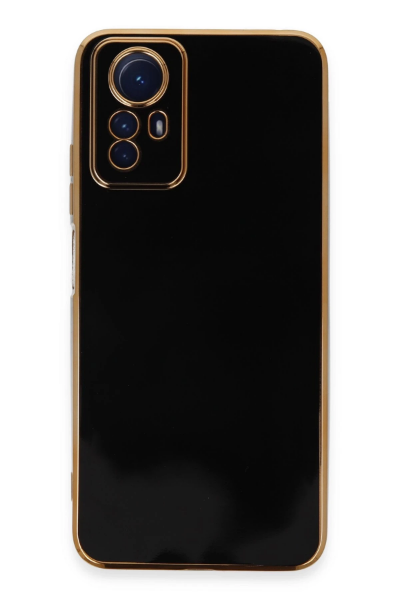 Newface Xiaomi Redmi Note 12S Kılıf Volet Silikon - Siyah resmi