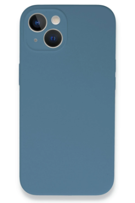 Newface iPhone 13 Mini Kılıf Lansman Legant Silikon - Açık Mavi resmi