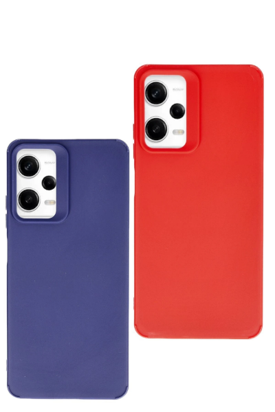 Newface Xiaomi Redmi Note 12 Pro 4G Kılıf Petro Silikon - Mavi resmi