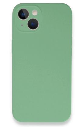 Newface iPhone 13 Mini Kılıf Lansman Legant Silikon - Yeşil resmi
