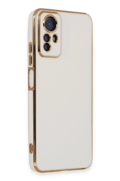 Newface Xiaomi Redmi Note 12S Kılıf Volet Silikon - Beyaz resmi