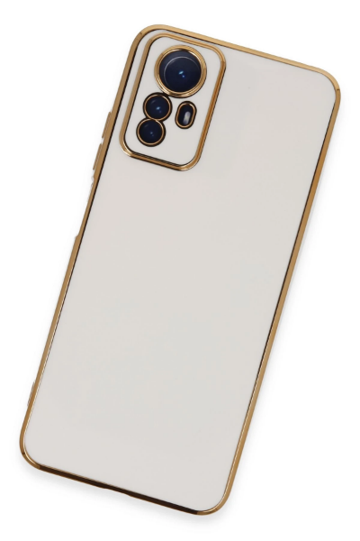 Newface Xiaomi Redmi Note 12S Kılıf Volet Silikon - Beyaz resmi