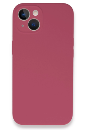 Newface iPhone 13 Mini Kılıf Lansman Legant Silikon - Fuşya resmi