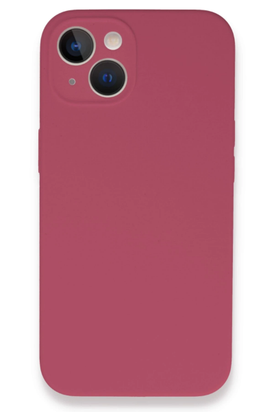 Newface iPhone 13 Mini Kılıf Lansman Legant Silikon - Fuşya resmi