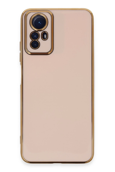 Newface Xiaomi Redmi Note 12S Kılıf Volet Silikon - Pembe resmi