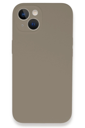Newface iPhone 13 Mini Kılıf Lansman Legant Silikon - Bej resmi