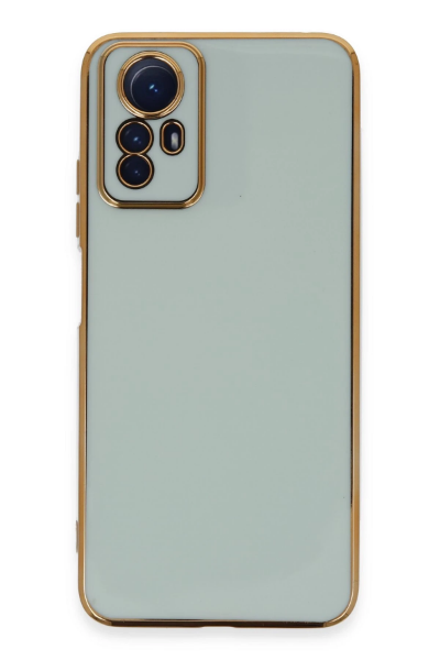 Newface Xiaomi Redmi Note 12S Kılıf Volet Silikon - Açık Yeşil resmi