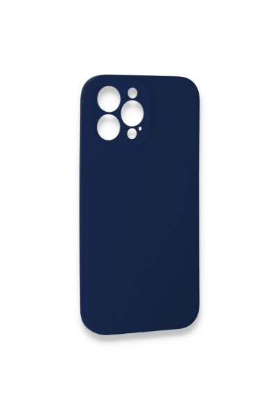 Newface iPhone 13 Pro Kılıf Lansman Legant Silikon - Lacivert resmi