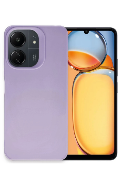 Newface Xiaomi Redmi 13C Kılıf Petro Silikon - Lila resmi
