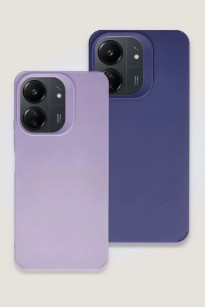 Newface Xiaomi Redmi 13C Kılıf Petro Silikon - Lila resmi