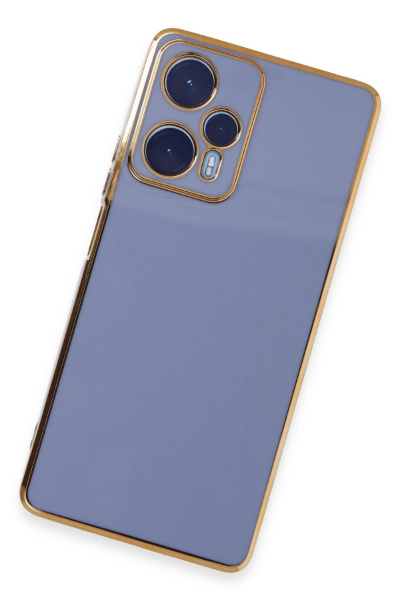 Newface Xiaomi Poco F5 Kılıf Volet Silikon - Mavi resmi