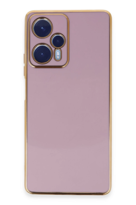 Newface Xiaomi Poco F5 Kılıf Volet Silikon - Mor resmi