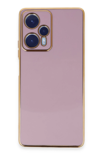 Newface Xiaomi Poco F5 Kılıf Volet Silikon - Mor resmi