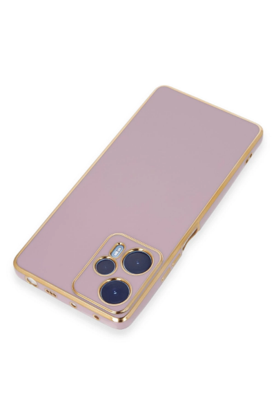 Newface Xiaomi Poco F5 Kılıf Volet Silikon - Mor resmi