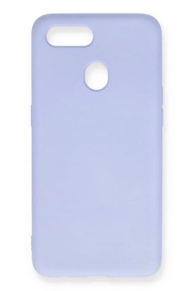 Newface Oppo A12 Kılıf Nano içi Kadife Silikon - Lila resmi