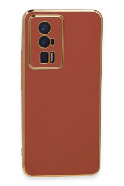 Newface Xiaomi Poco F5 Pro Kılıf Volet Silikon - Kırmızı resmi