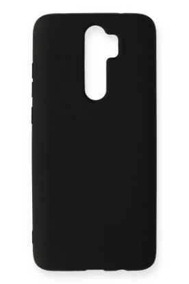 Newface Xiaomi Redmi Note 8 Pro Kılıf Nano içi Kadife Silikon - Siyah resmi