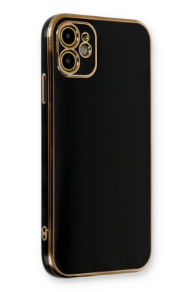 Newface iPhone 11 Kılıf Volet Silikon - Siyah resmi