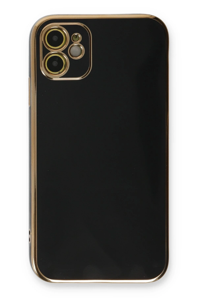 Newface iPhone 11 Kılıf Volet Silikon - Siyah resmi