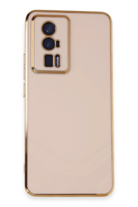 Newface Xiaomi Poco F5 Pro Kılıf Volet Silikon - Pembe resmi