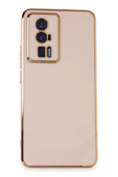 Newface Xiaomi Poco F5 Pro Kılıf Volet Silikon - Pembe resmi