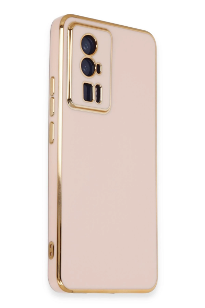 Newface Xiaomi Poco F5 Pro Kılıf Volet Silikon - Pembe resmi