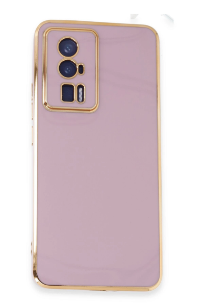 Newface Xiaomi Poco F5 Pro Kılıf Volet Silikon - Mor resmi