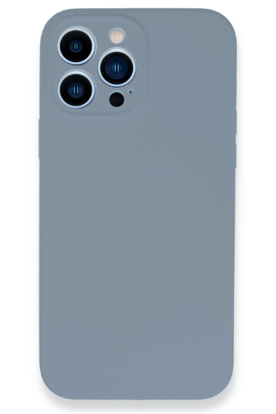 Newface iPhone 13 Pro Max Kılıf Lansman Legant Silikon - Açık Lila resmi