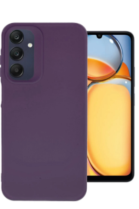 Newface Samsung Galaxy A05S Kılıf Petro Silikon - Mürdüm resmi