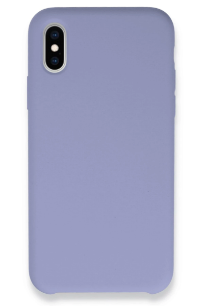 Newface iPhone X Kılıf Lansman Legant Silikon - Lila resmi