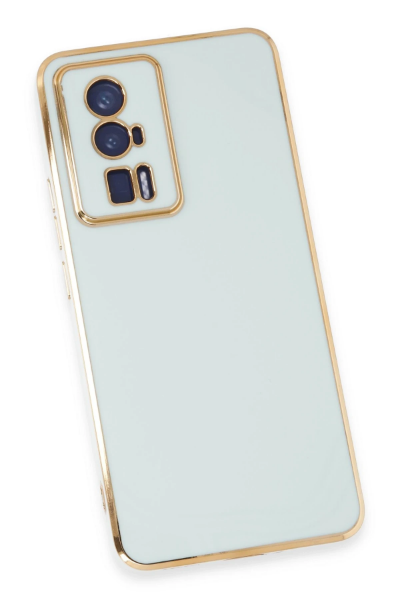Newface Xiaomi Poco F5 Pro Kılıf Volet Silikon - Açık Yeşil resmi