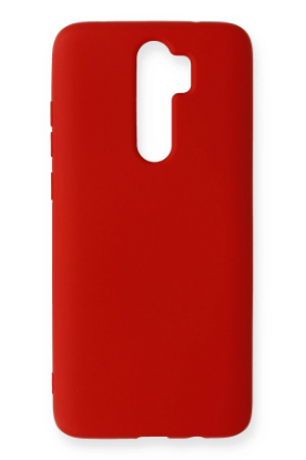 Newface Xiaomi Redmi Note 8 Pro Kılıf Nano içi Kadife Silikon - Kırmızı resmi