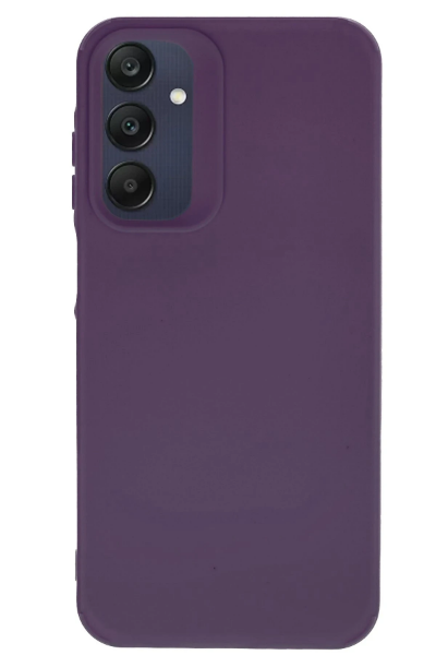 Newface Samsung Galaxy A15 4G Kılıf Petro Silikon - Mürdüm resmi